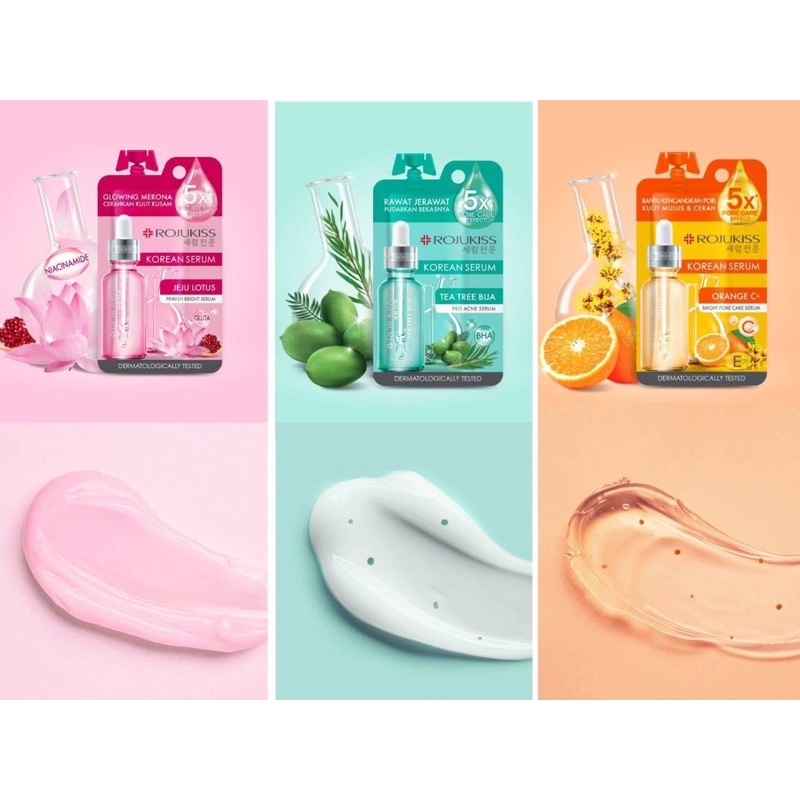 (1ซอง) Rojukiss ORANGE C+ BRIGHT PORE CARE SERUM 8มล. โรจูคิส ออเร้นจ์ ซี+ ไบร์ท พอร์ แคร์ เซรั่ม