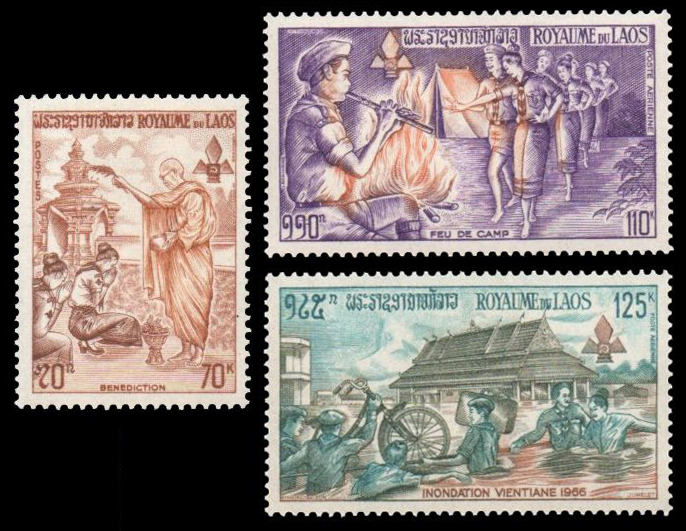 25th Anniv. of Laotian Boy Scouts 1973