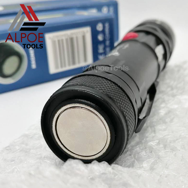 ไฟฉายแรงสูง หลอด T6 มีไฟข้าง มีแม่เหล็ก มาพร้อมอุปกรณ์ชาร์จ รุ่น JX-409