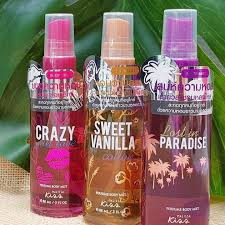 Malissa Kiss Perfume Body Mist 88 ml. มาลิสสา คิส สเปรย์น้ำหอม ครบ 9 กลิ่น