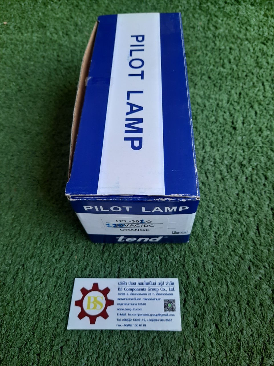 Tend : TPL-301-O ไพล๊อตแลมป์หัวตัดชนิดหัวลม 110Vac