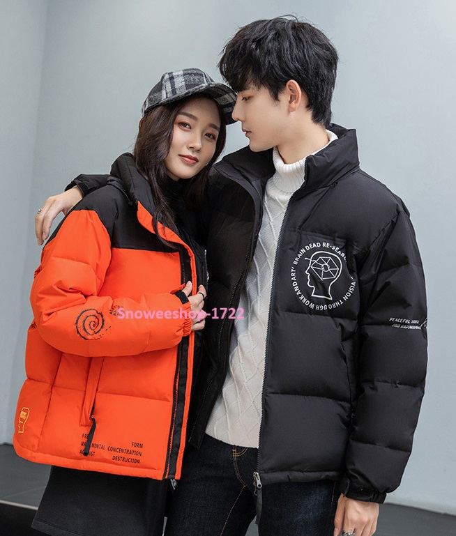 เสื้อกันหนาวคู่รัก เสื้อขนเป็ดสังเคราะห์ ดาวน์แจ็คเก็ตใส่กันหนาว กันหิมะ กันลม ติดลบ 30 ทรงเบสิคใส่ได้ตลอดใส่ไปต่างประเทศเที่ยวหิมะเอาอยู่โทนสีตัดเข้ากัน มี 4 สี หลายไซให้เลือก
