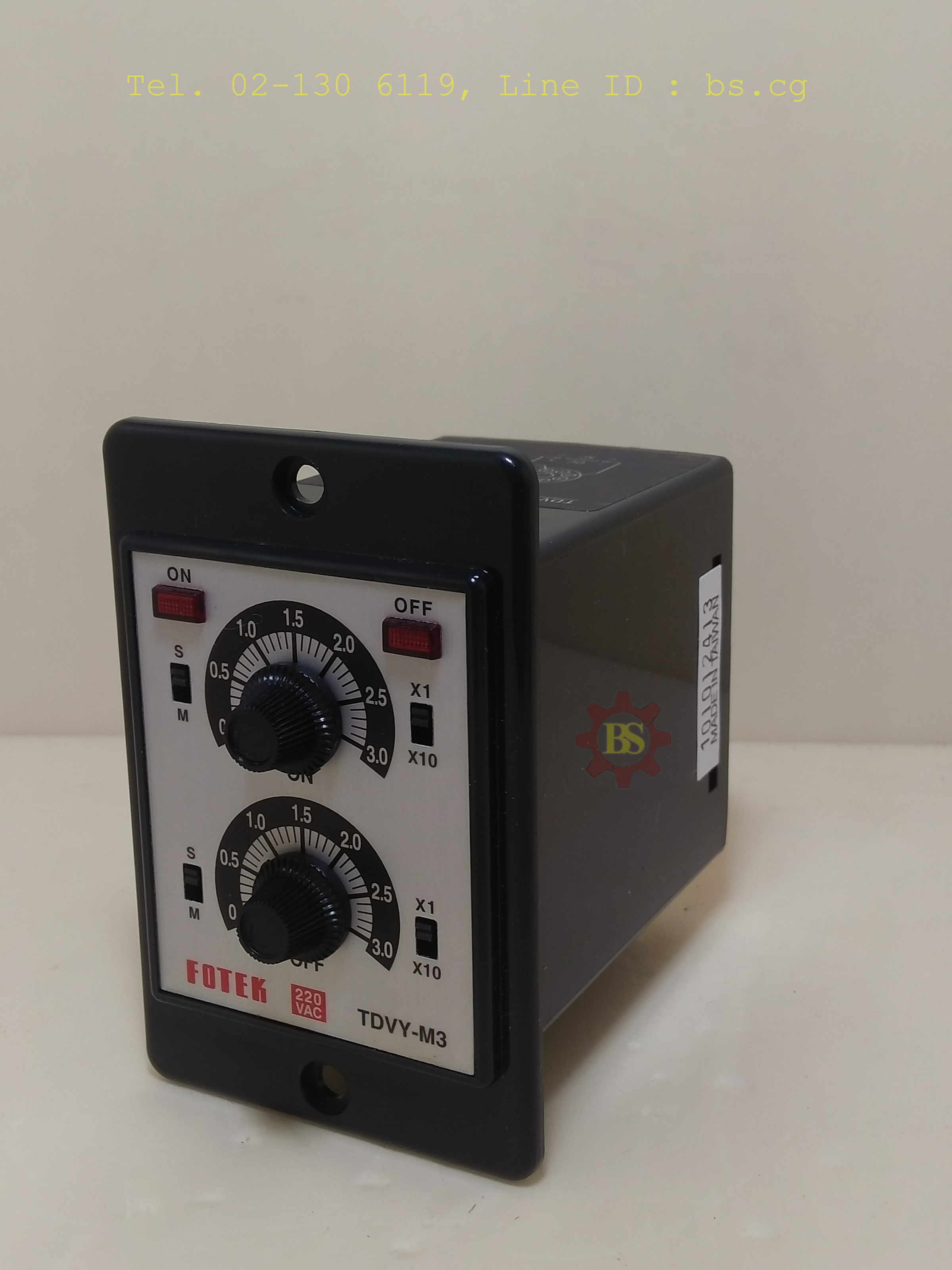 FOTEK: Timer TDVY-M3-220V
