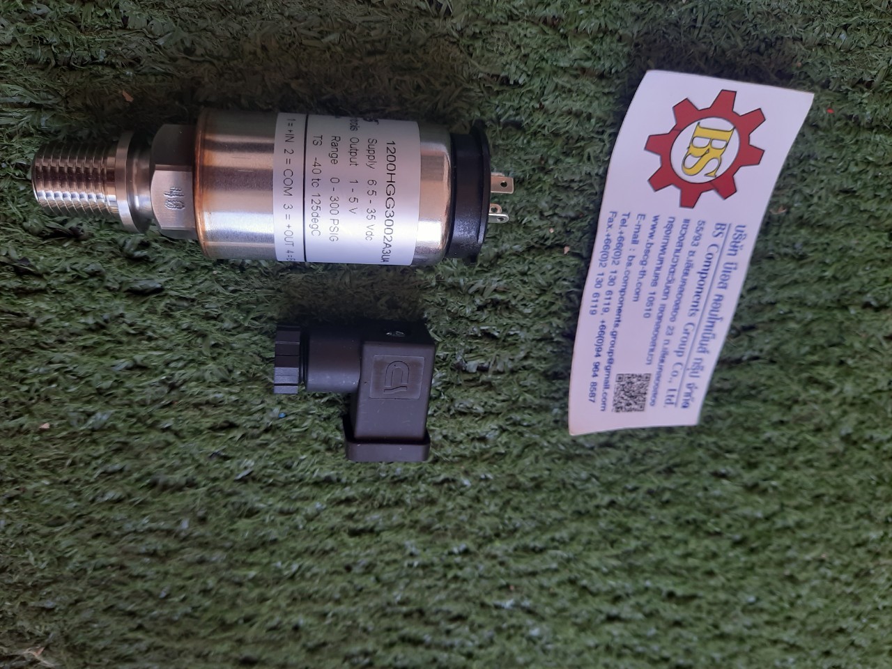 GEMS SENSORS : PRESSURE TRANSDUCER 1200HGG3002A3UA