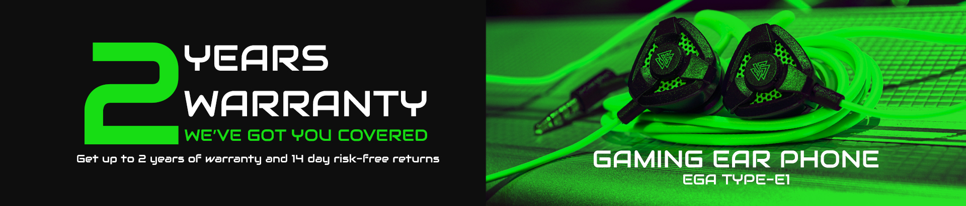 TYPE E1 EGA ZONE Gaming Headset Red HP-HM-EG-E1RED