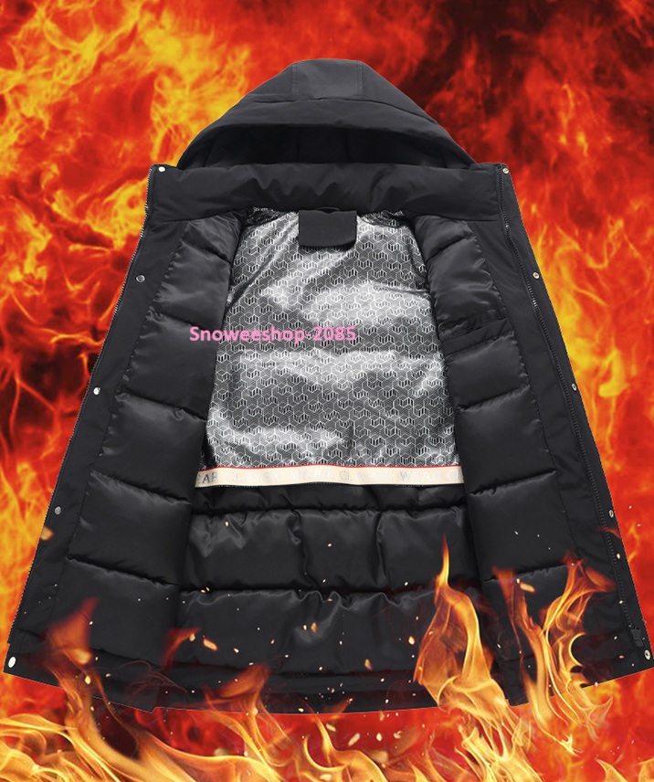 หนาวแค่ไหนก็ไม่หวั่น เสื้อโค้ทกันหนาวไซส์ใหญ่พิเศษ 5XL–12XL หนา อุ่น กันลม กันหิมะ กันน้ำได้ครบจบ ฮู้ดปรับได้ ใส่สบาย เที่ยวเมืองนอกได้ทุกประเทศ ใส่แล้วดูเท่ ไม่อ้วนเทอะทะแน่นอน