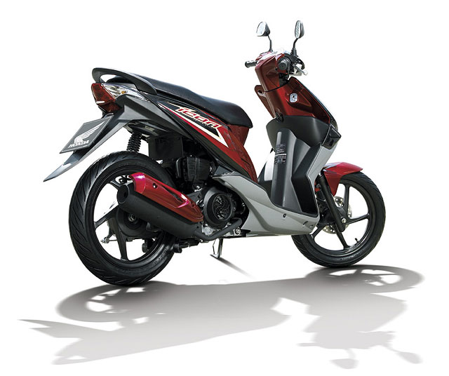 Sticker HONDA ICON ปี 2008 รุ่น5 ติดรถสี ดำ (เคลือบเงาแท้) สติ๊กเกอร์ ติดรถมอเตอร์ไซค์ ฮอนด้า ไอคอน