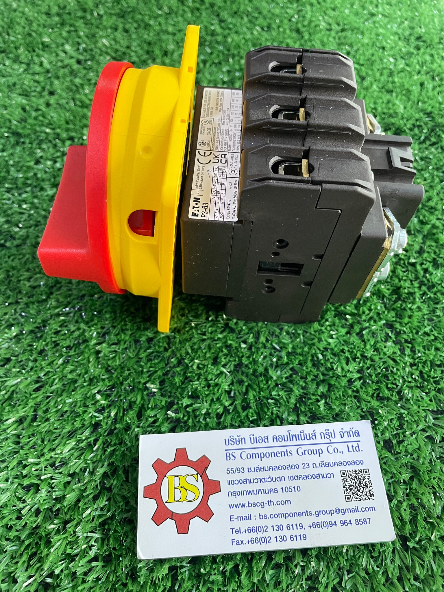 EATON : Main switch panel P3-63/EA/SVB 3P 63A