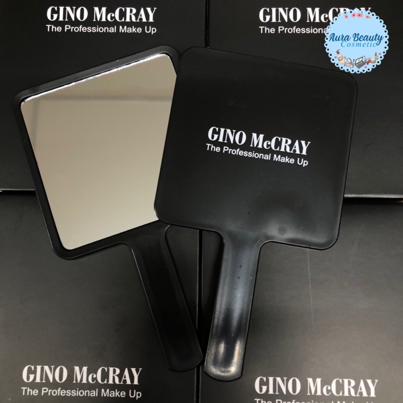 Gino MCCray กระจกแต่งหน้า ขนาด 9 cm * 9 cm สีดำ