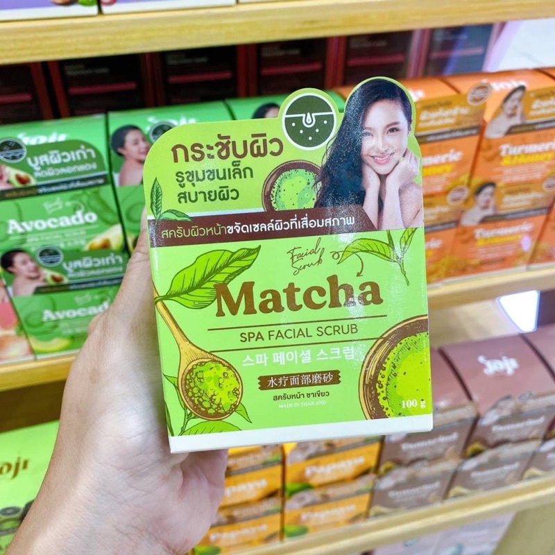 Joji Secret Young Spa Facial Scrub 100g. สครับหน้า