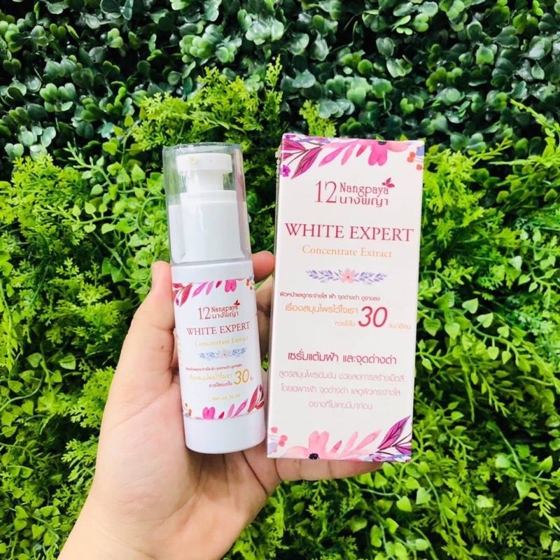 12 นางพญา เซรั่ม 50 ml มี 2 สูตร เซรั่มแต้มสิว เซรั่มแต้มฝ้า 12 Nangpaya serum เซรั่มนางพญา
