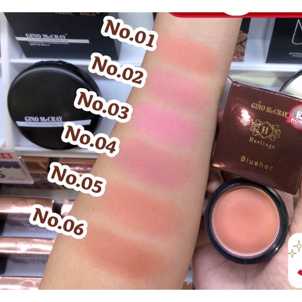 Beauty Buffet Gino Mccray Heritage Blusher บลัชออน ปัดแก้ม