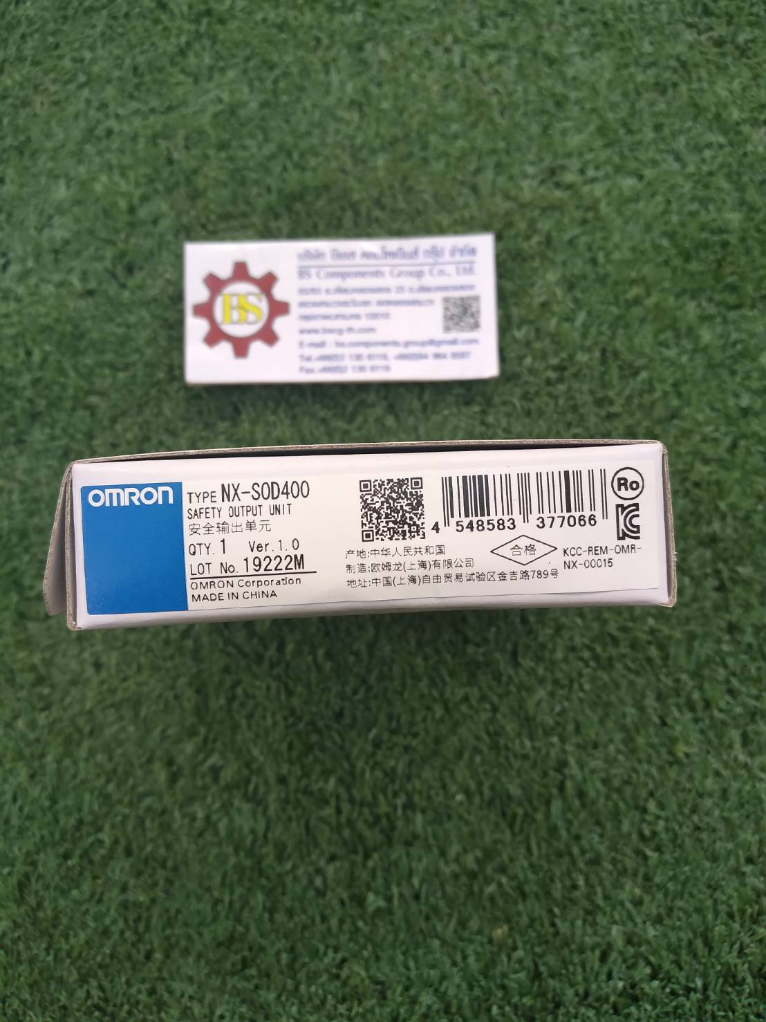 OMRON : 4 Digital Safely Output unit NX-SOD400