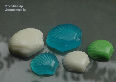 พิมพ์สบู่ แมกซี่ เชลล์ 25-30 กรัม ,4 หลุม