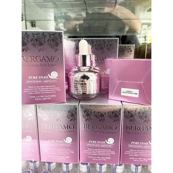 BERGAMO The Luxury Skin Science 30 ml.
