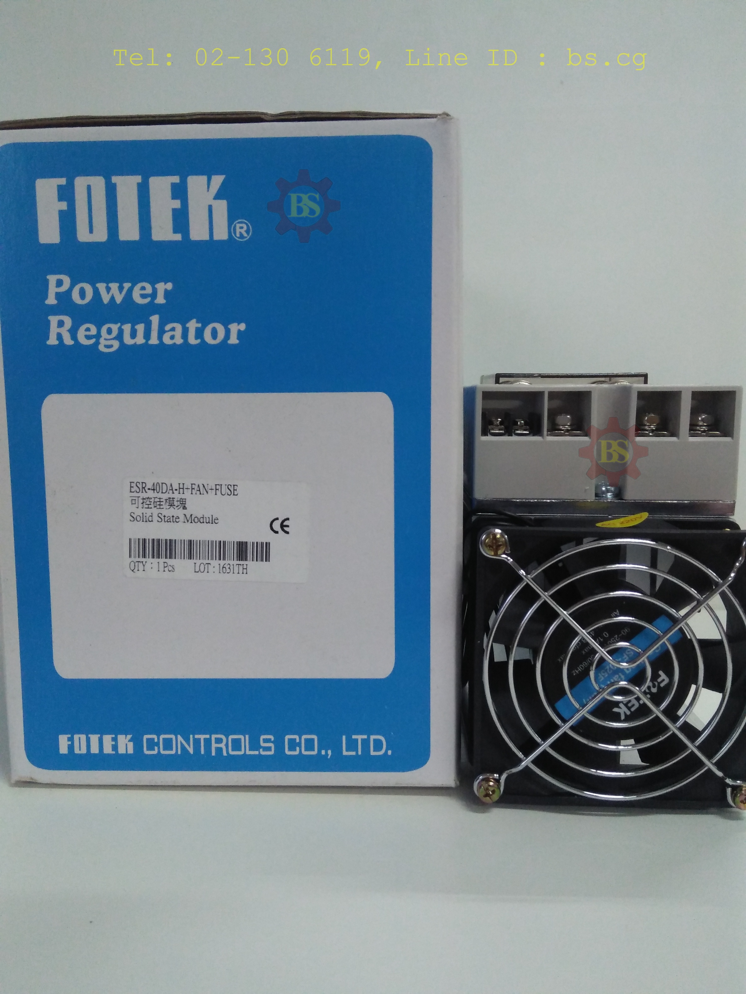 FOTEK : Solid State Module ESR-40DA-H+FAN+FUSE