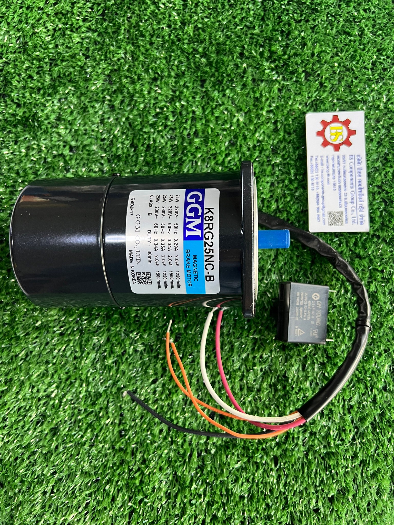 GGM : INDUCTION MOTOR MODEL : K8RG25NC-B