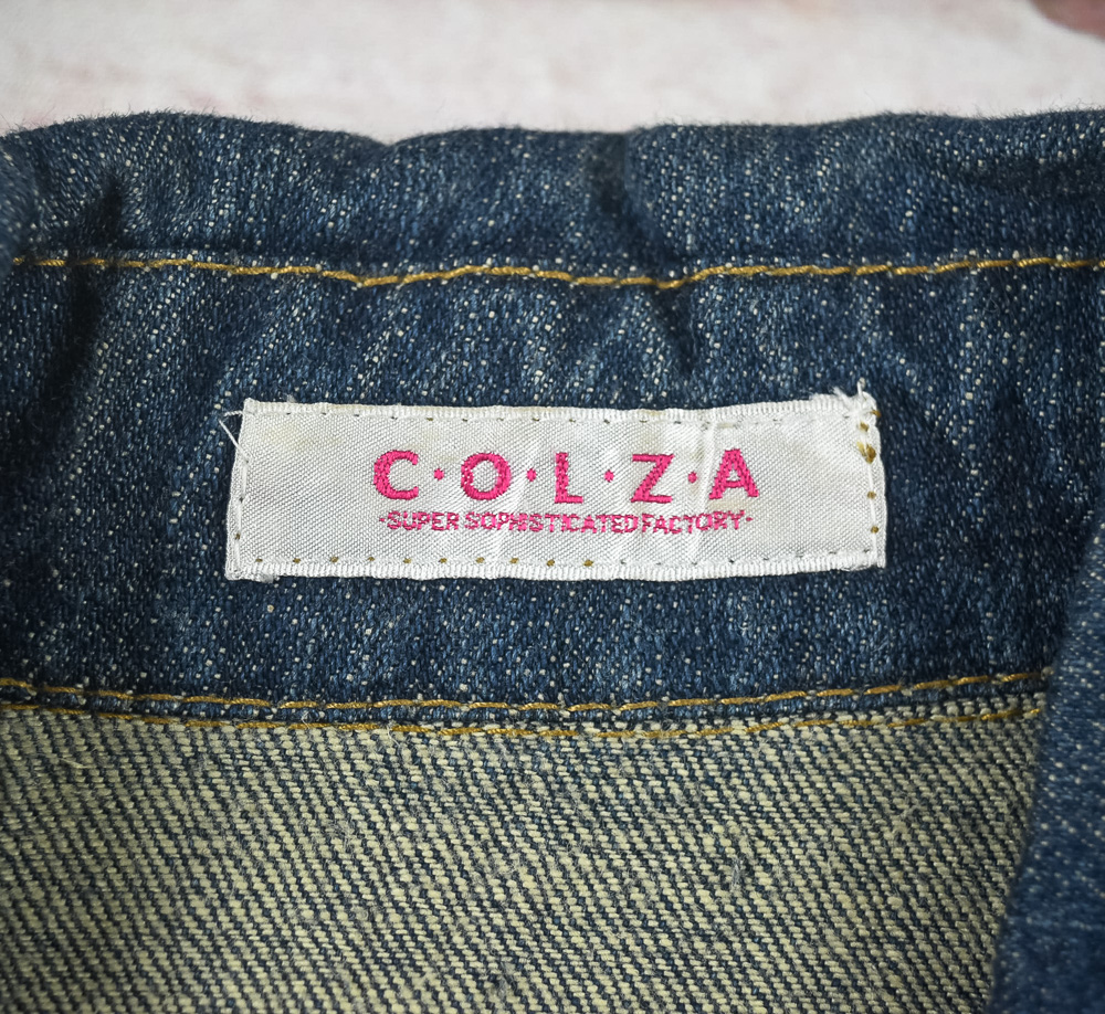 C.O.L.Z.Aแท้ รอบอก 34 เสื้อแจ็คเก็ตยีนส์ ผู้หญิง สียีนส์ เสื้อแขนยาว เนื้อผ้าดี