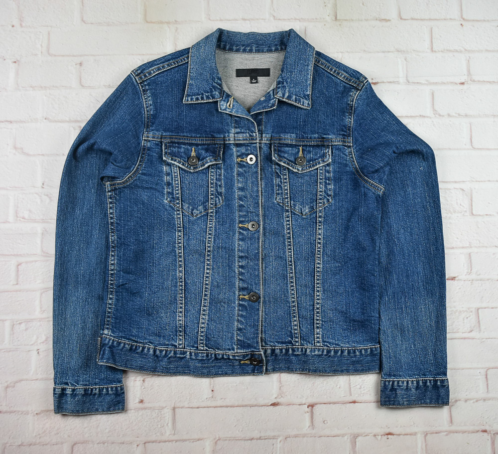 UNIQLO®แท้ อก 37 เสื้อแจ็คเก็ตยีนส์หญิง ยูนิโคล่ สียีนส์ เสื้อแขนยาว เนื้อผ้าดี