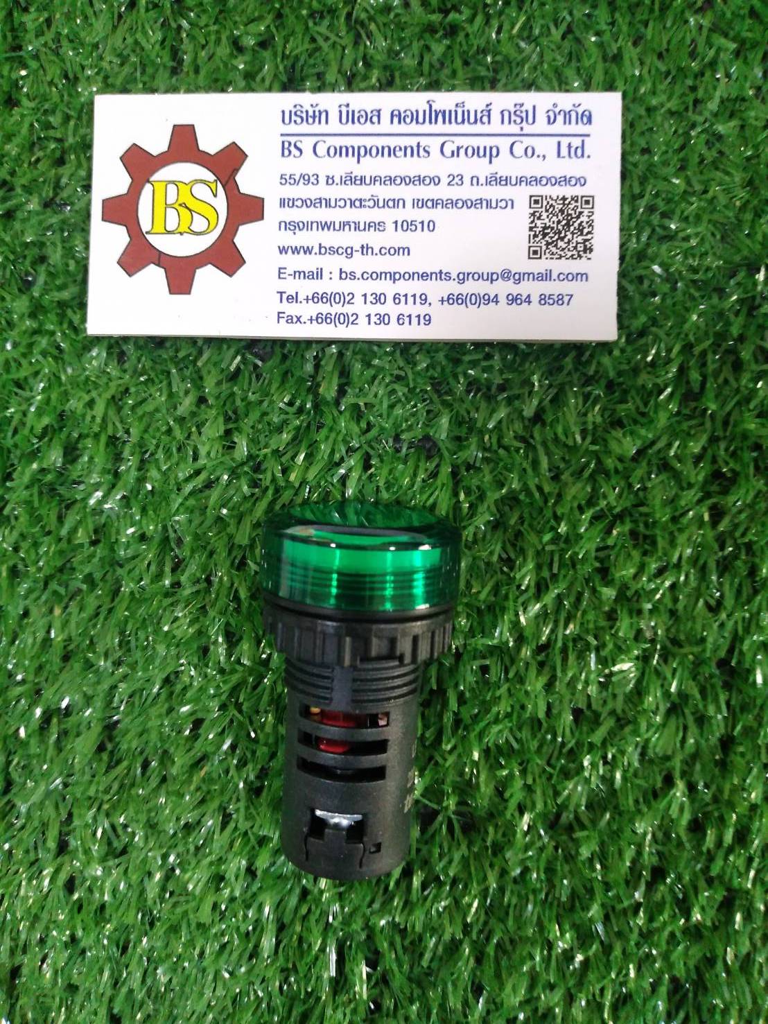 TEND : Pilot Lamp (TS2) 22/25 mm. เขียว LED 220 V