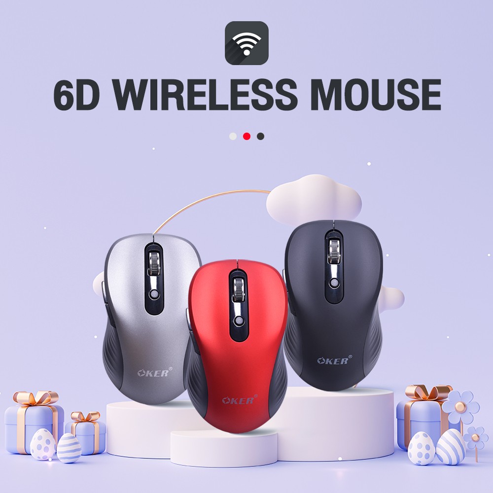 M935 OKER 6D WIRELESS MOUSE MO-OK-WL-935xx