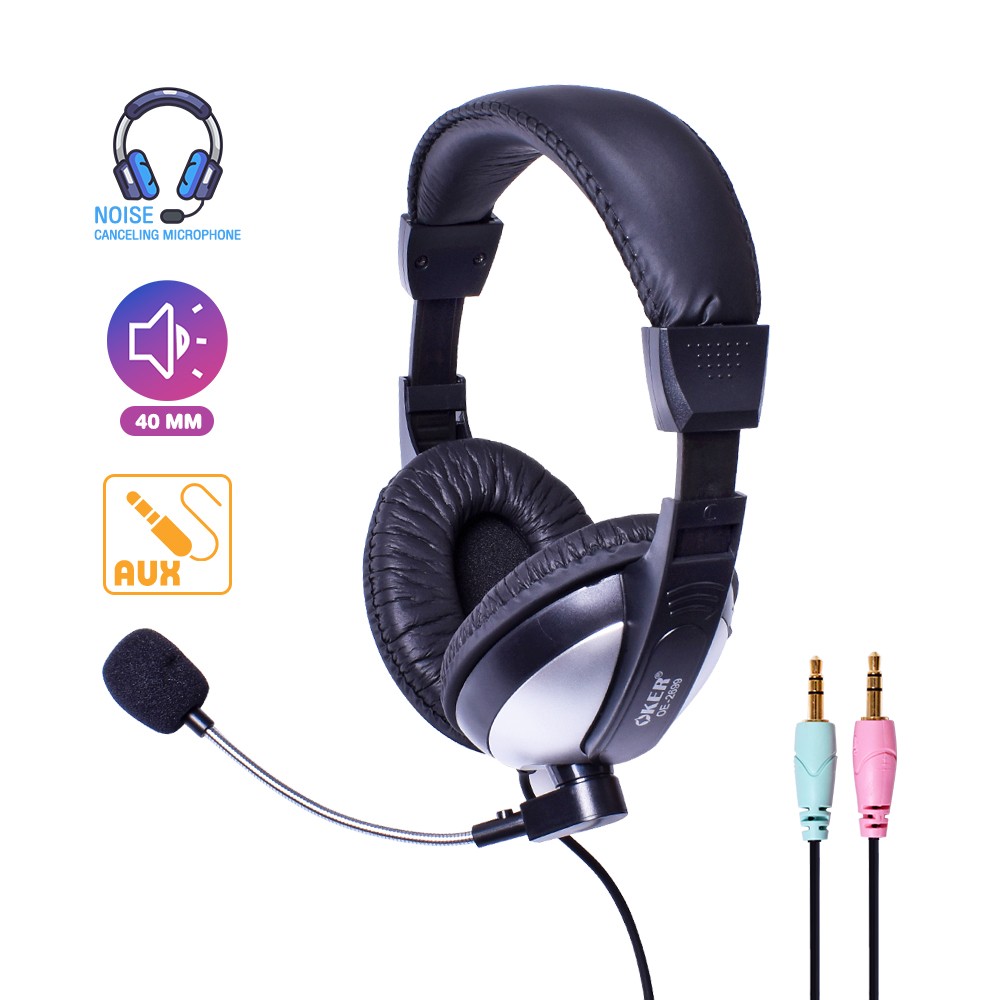 OKER OE-2699 OKER Stereo HeadSet หูฟัง+mic HP-HM-OK-2699B