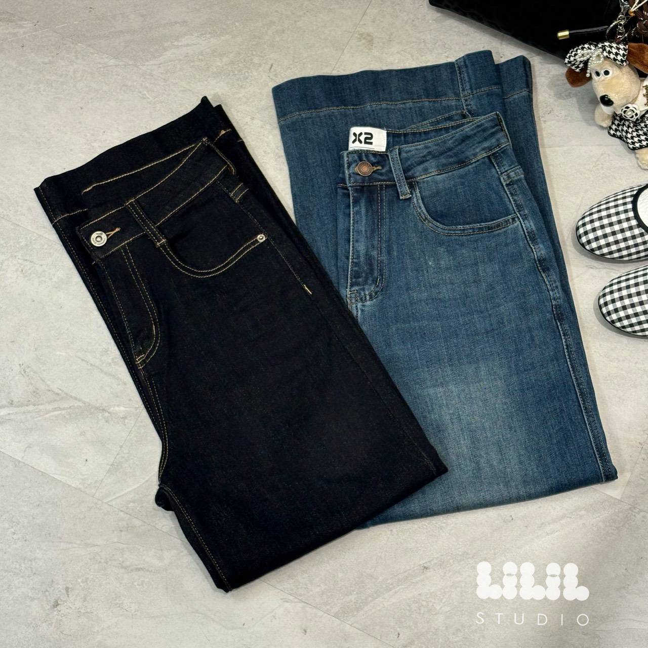 High Waist Flexi Jeans▪️ เกงยีนส์ ขา 9ส่วน อินสุด ทรงเป๊ะแม่ค้าคอนเฟริ์ม เกงทรงนี้พลางดีสุด ห้ามพลาดค่ะ