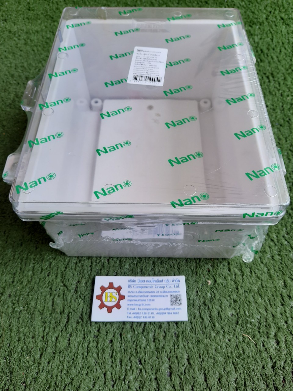 NANO : ตู้กันน้ำพลาสติกฝาใส 22CW 8.5"x9.5"x5"