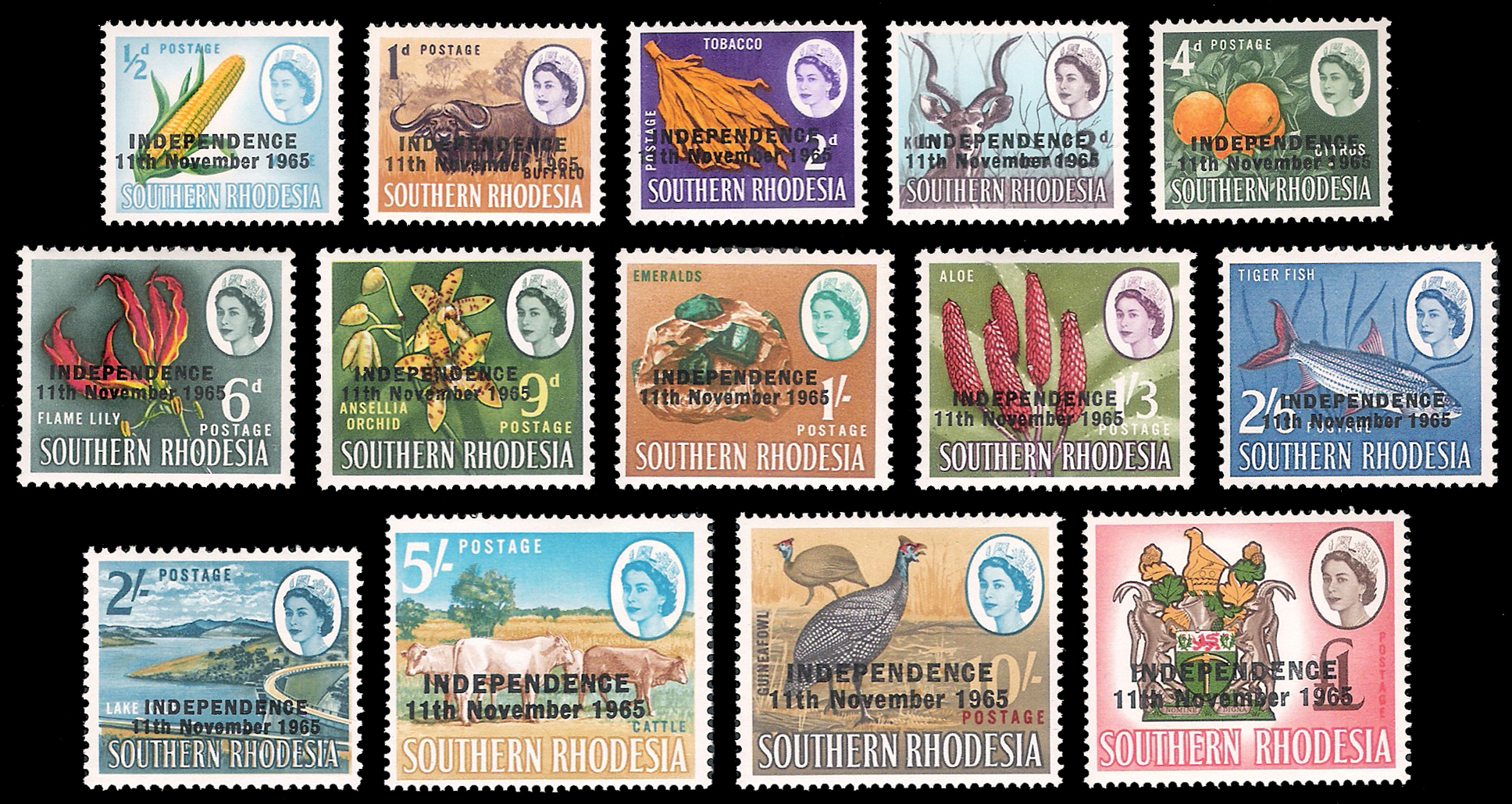 1964 S.Rhodesia QEII (CV $50)