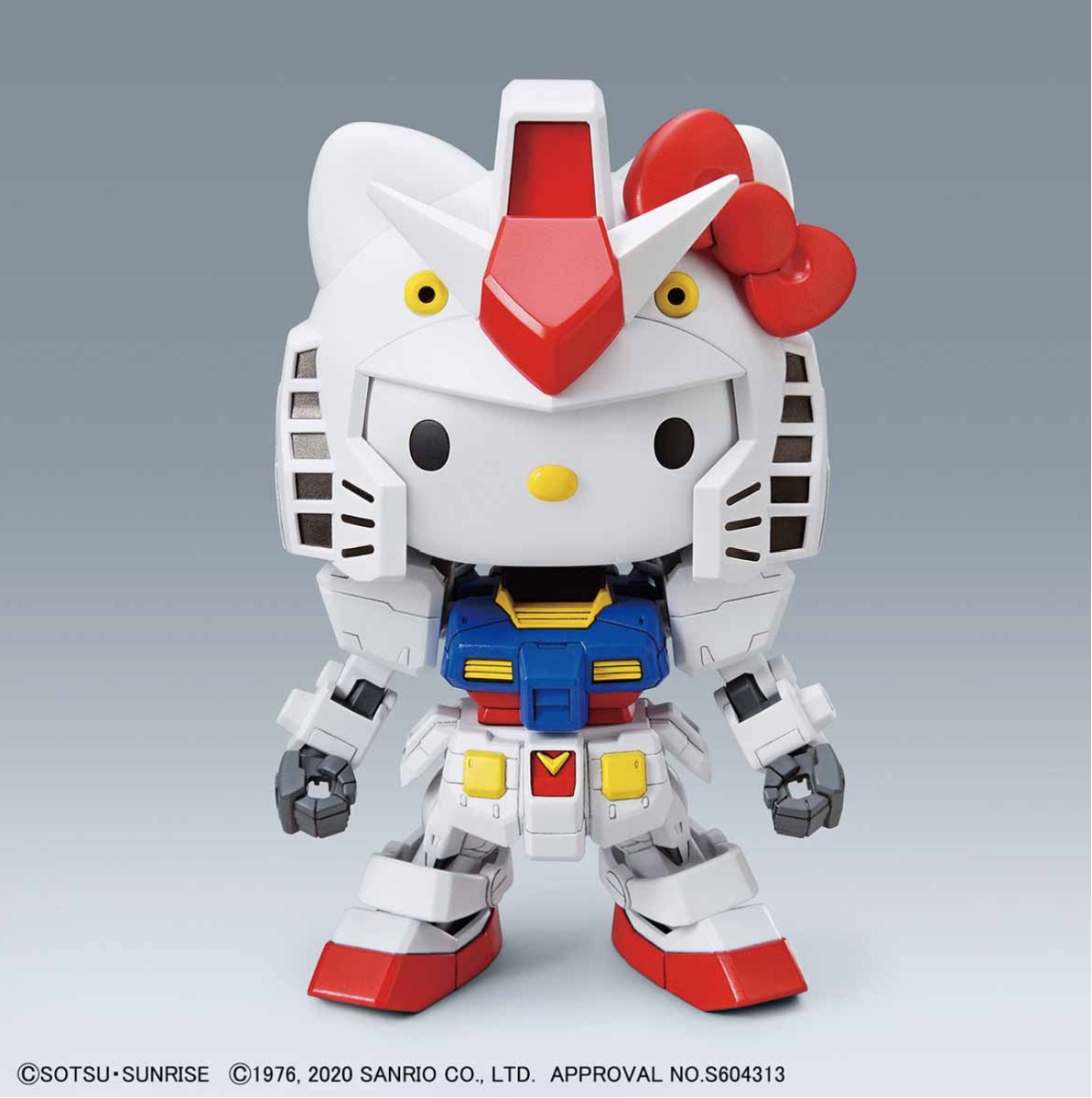 Hello Kitty x RX-78-2 Gundam SD EX-Standard Plastic Model Kit**ทักเเชทก่อนกดคำสั่งซื้อนะครับ***