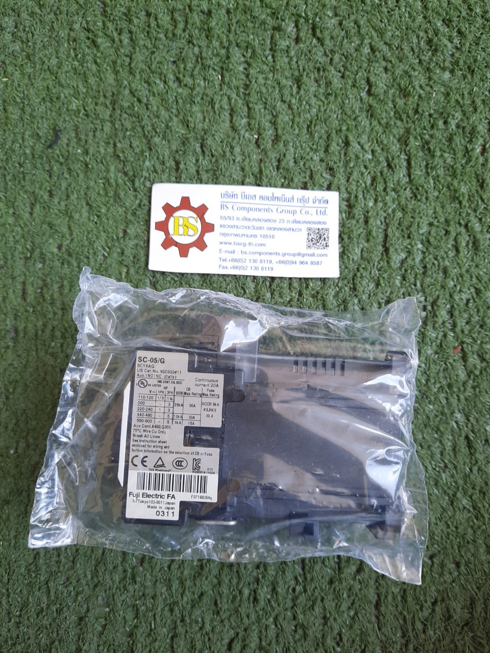FUJI : คอนแทคเตอร์ SC-05/G coil24VDC