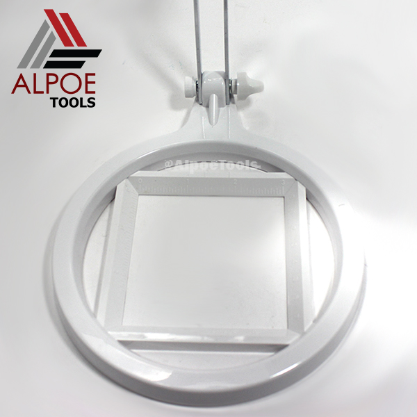 แว่นขยายตั้งโต๊ะ พับได้ กำลังขยาย 2X รุ่น MG3B-1A