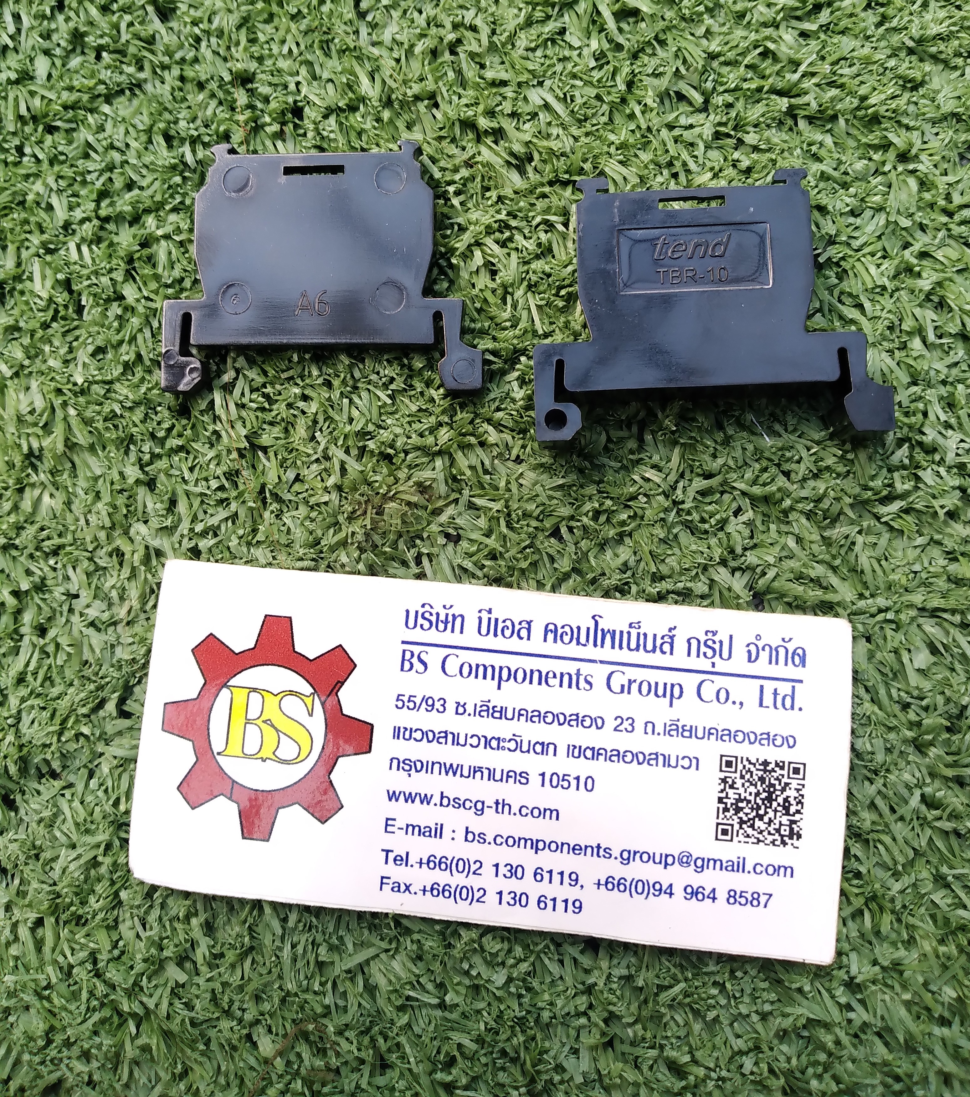 TEND : Terminal TBR10 (10ตัว/แถว+ฝาปิด)