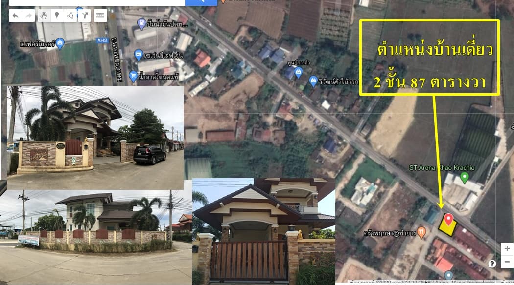 ราคาถูกที่สุดขายบ้านเดี่ยว 2 ชั้น 87 ตรว. 3 ห้องนอน 3 ห้องนํ้าตกแต่งด้วยวัสดุชั้นดี ใกล้ถนนเพชรเกษม 370 เมตรเซเว่น680เมตรปตท. 736 เมตร อ.ท่ายาง จ.เพชรบุรี