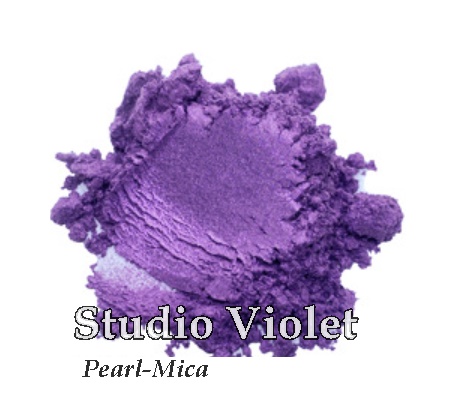 Color Purple : Studio Violet mica pearlescent pigment/ สีม่วงสตูดิโอ ผงละเอียดมีประกาย MSDS(SDS) , TDS
