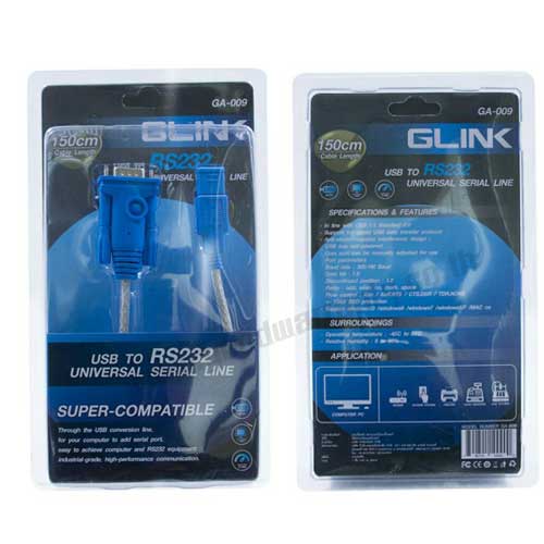 GA-009 GLINK USB TO RS232 serial (DB9) US-GO-SE-GA009