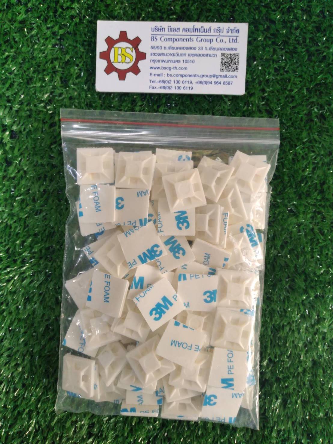 SHINOHAWA : แป้นกาว HA-101 21X21mm.(PL201) 100ชิ้น/ถุง