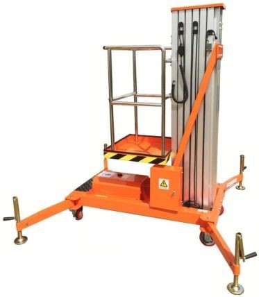 รถลากไฟฟ้า รถโฟล์คลิฟท์ Aluminum Work Platform