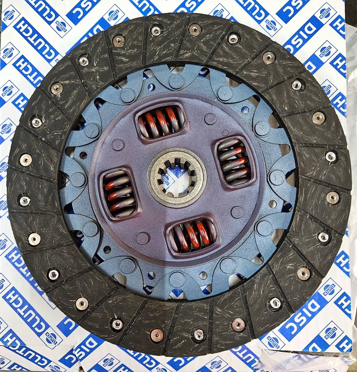 แผ่นคลัทช์ รถจี๊ป จี๊ปเล็ก CJ5 CJ6 CJ7 WILLY [8.5นิ้ว-10ฟัน-รูใน24มม.] Clutch disc JEEP แผ่นคลัช จานคลัทช์