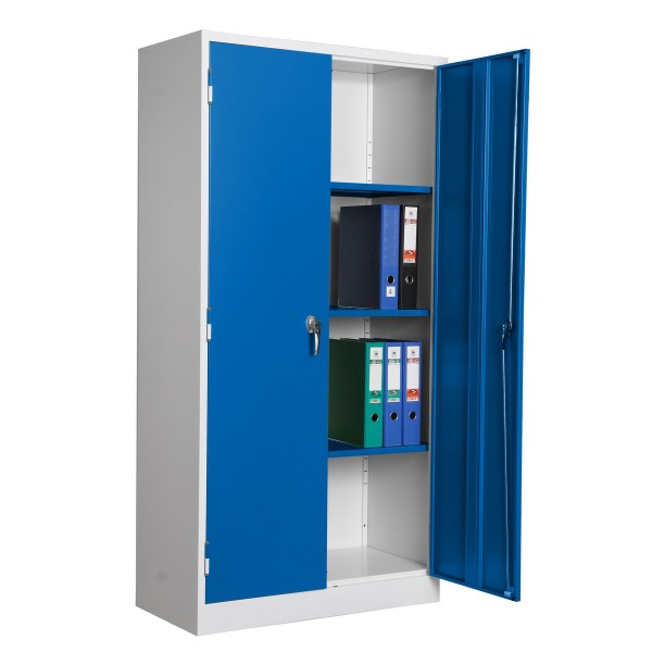 ตู้เหล็ก 2 บานเปิด CB-72 แบบสี