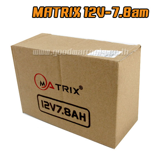 MATRIX BT-005 12V/7.8AM BATTERY UPS MATRIX 12V7.8 BT-UP-MT-12078