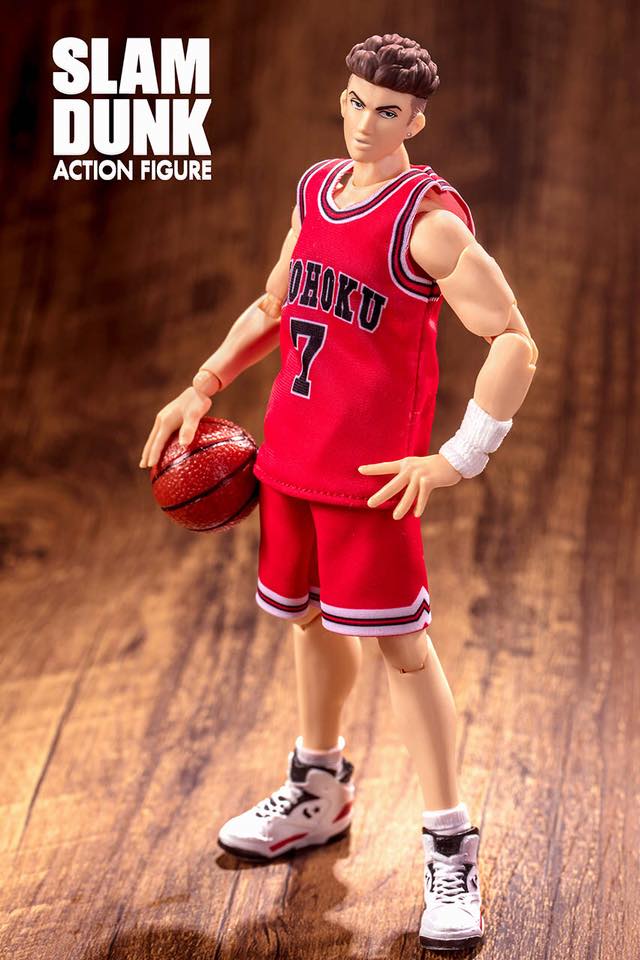 Dasin Model Team Slam Dunk Basketball S.H.Figures Action Figure Red