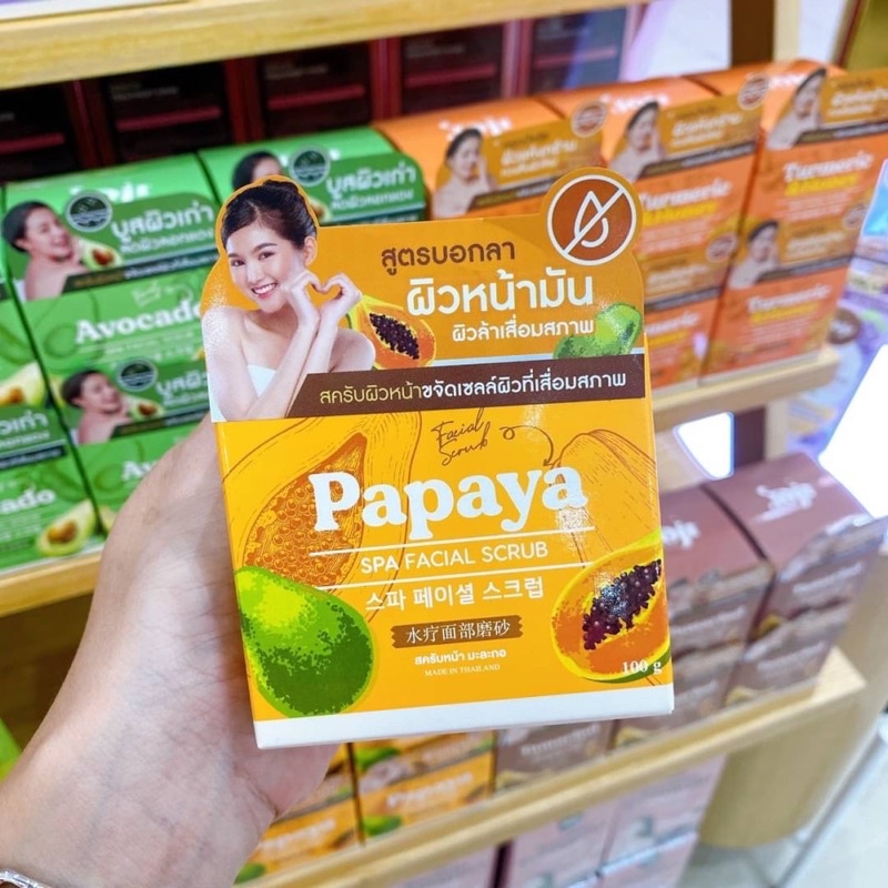 Joji Secret Young Spa Facial Scrub 100g. สครับหน้า