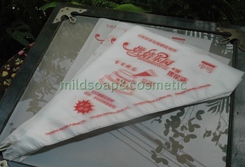 CREAM PIPING BAG USED ONCE ถุงบีบครีมสบู่ 10 ถุง