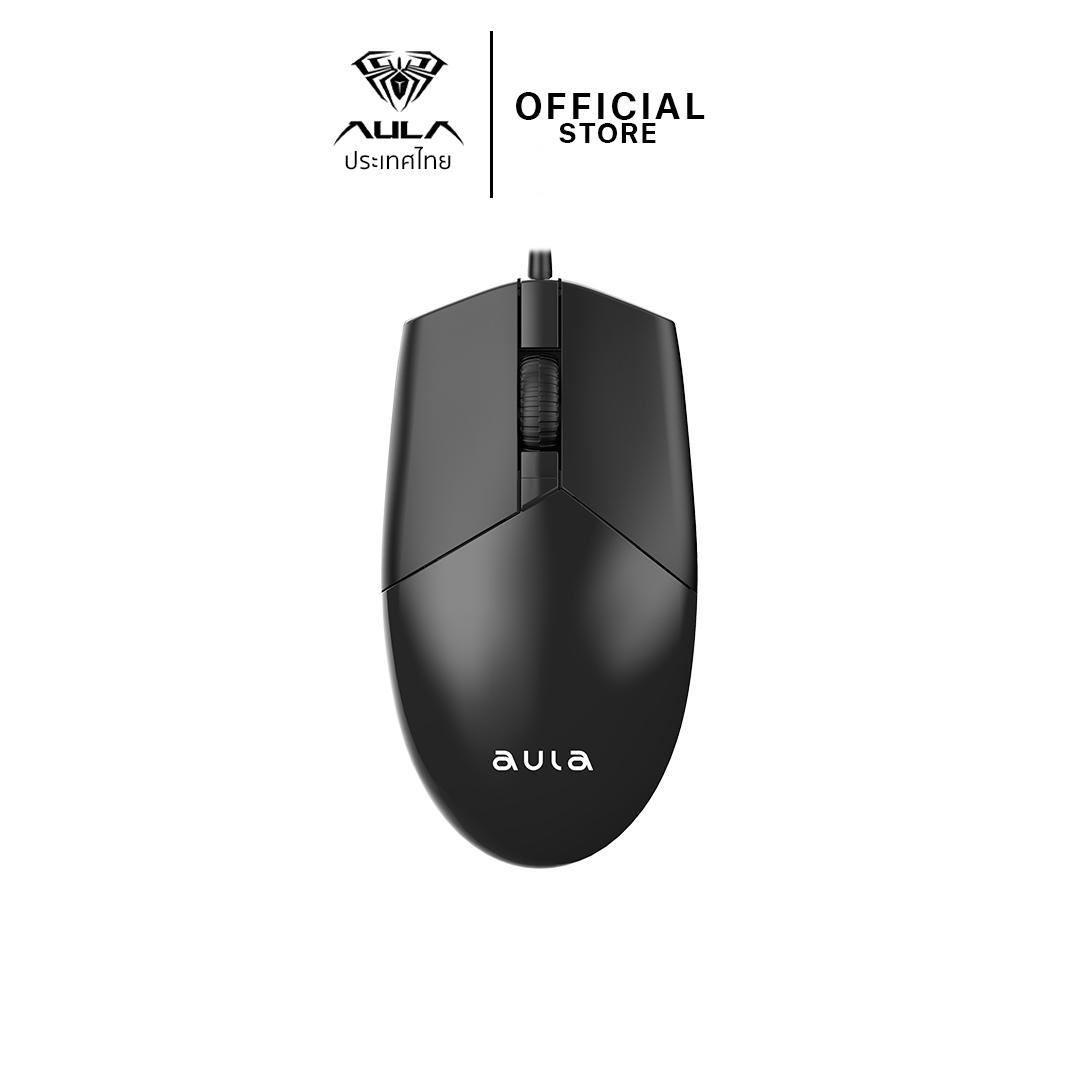 AULA AM104 Optical Office Mouse 3 ปุ่ม 1200Dpi SKU-03006