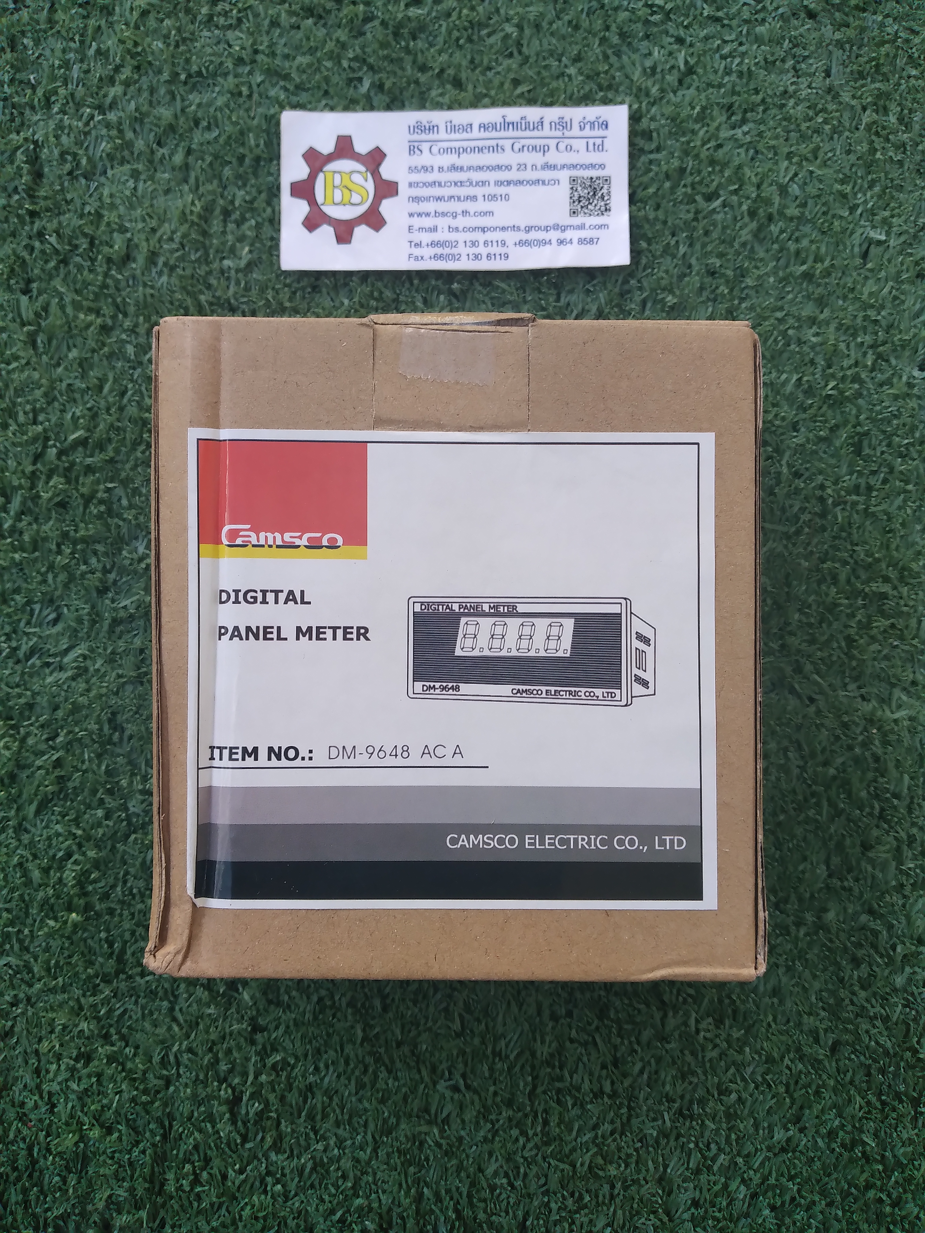 SHINOHAWA : DIGITAL MULTIMETER KM-9648-A AC 5 A (ต่อผ่าน CT10/5A-8000/5A)