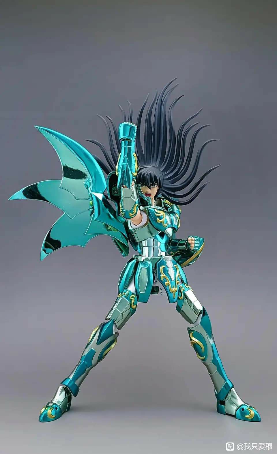 Saint Cloth Myth Dragon Shiryu (God Cloth) ค่าย GT สี 10 ปีมีพาทผม