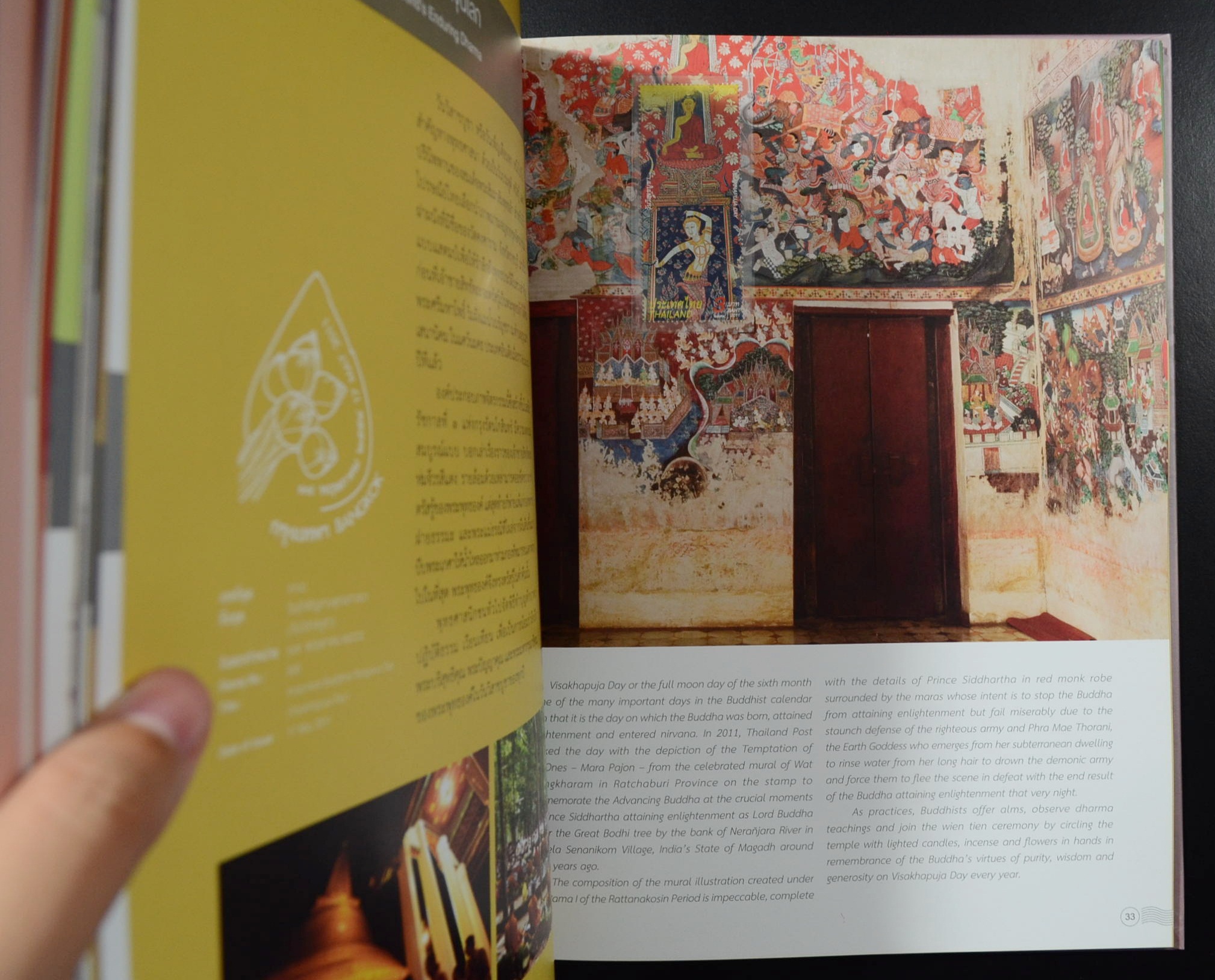 สมุดตราไปรษณียากรไทยประจำปี 2554