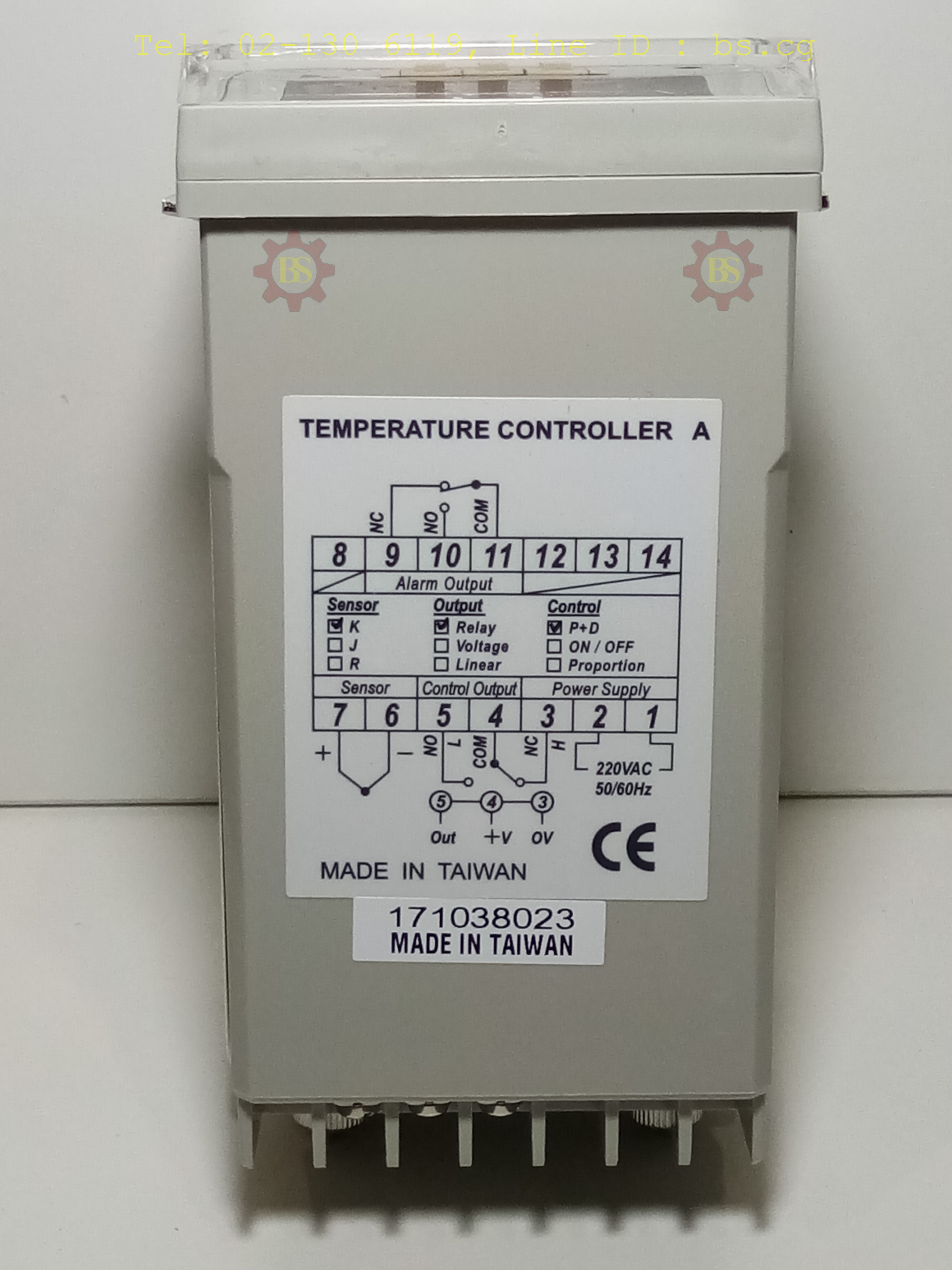 FOTEK : Temperature Controller TC72-DD-R3-A