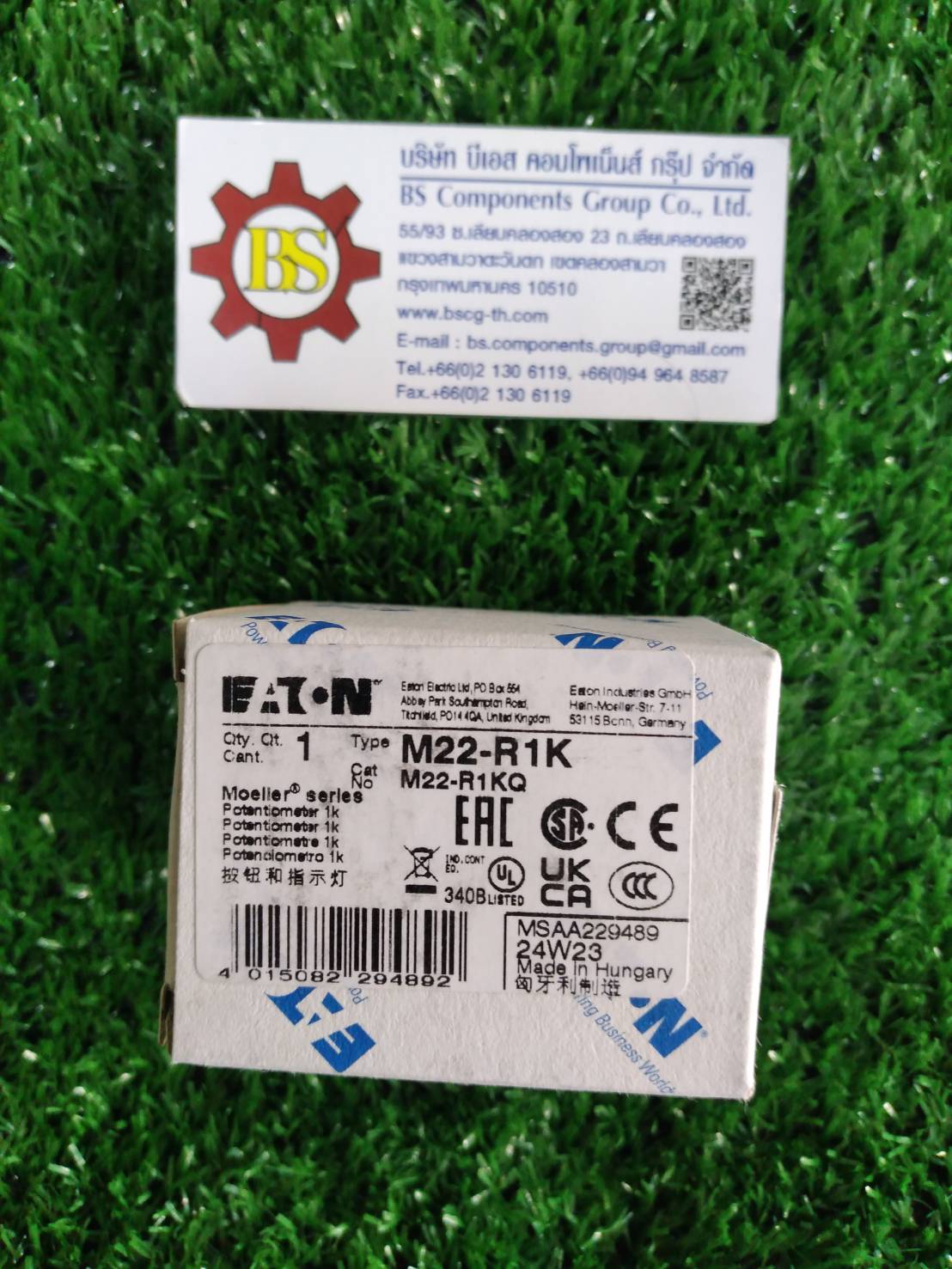 EATON : M22-R1K Potentiometer 22mm. 1kOhm